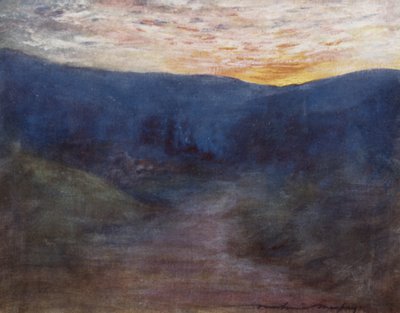 Evening by Mortimer Ludington Menpes